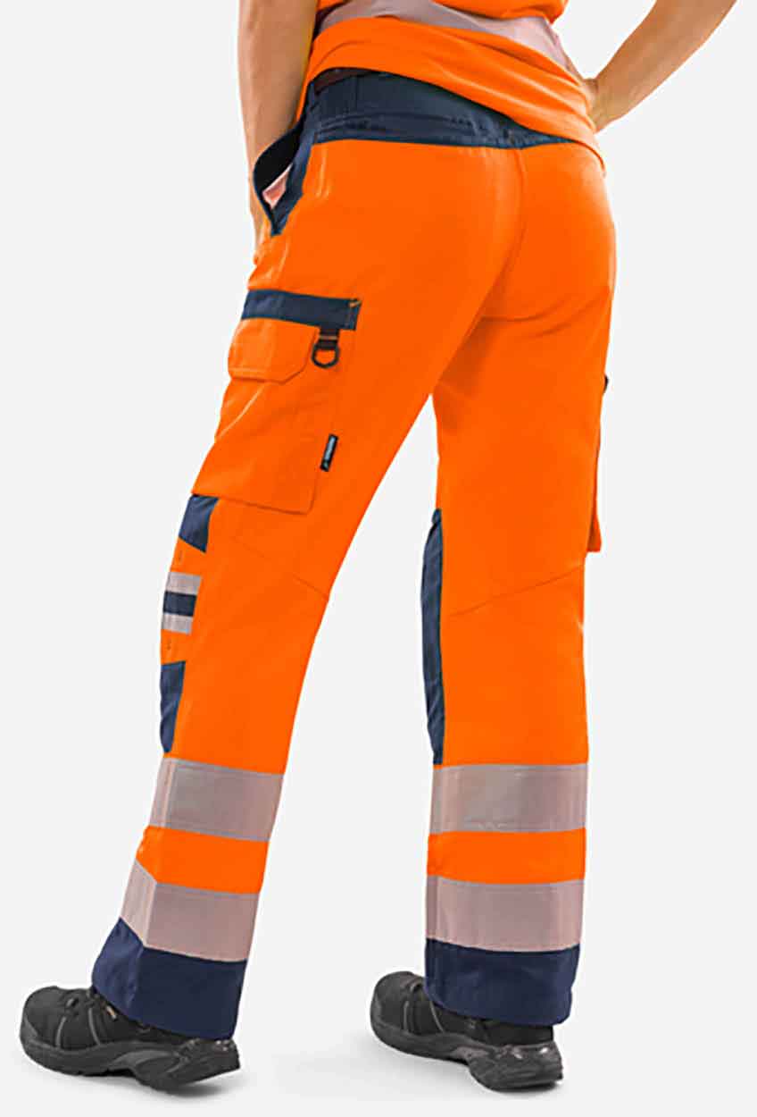 Fristads High vis Green trousers woman class 2 2642 GPLU