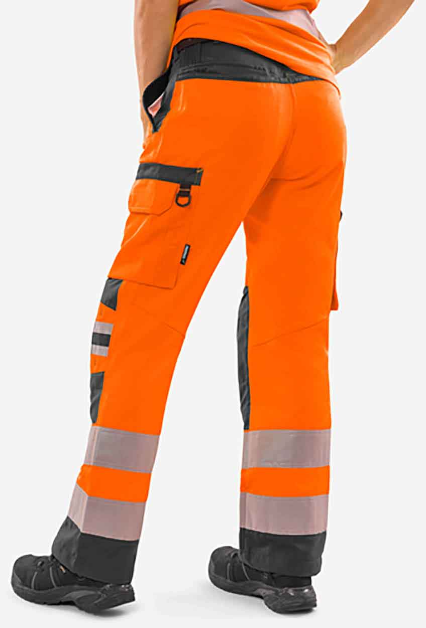 Fristads High vis Green trousers woman class 2 2642 GPLU