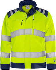 Fristads High vis Green jacket class 3 4067 GPLU