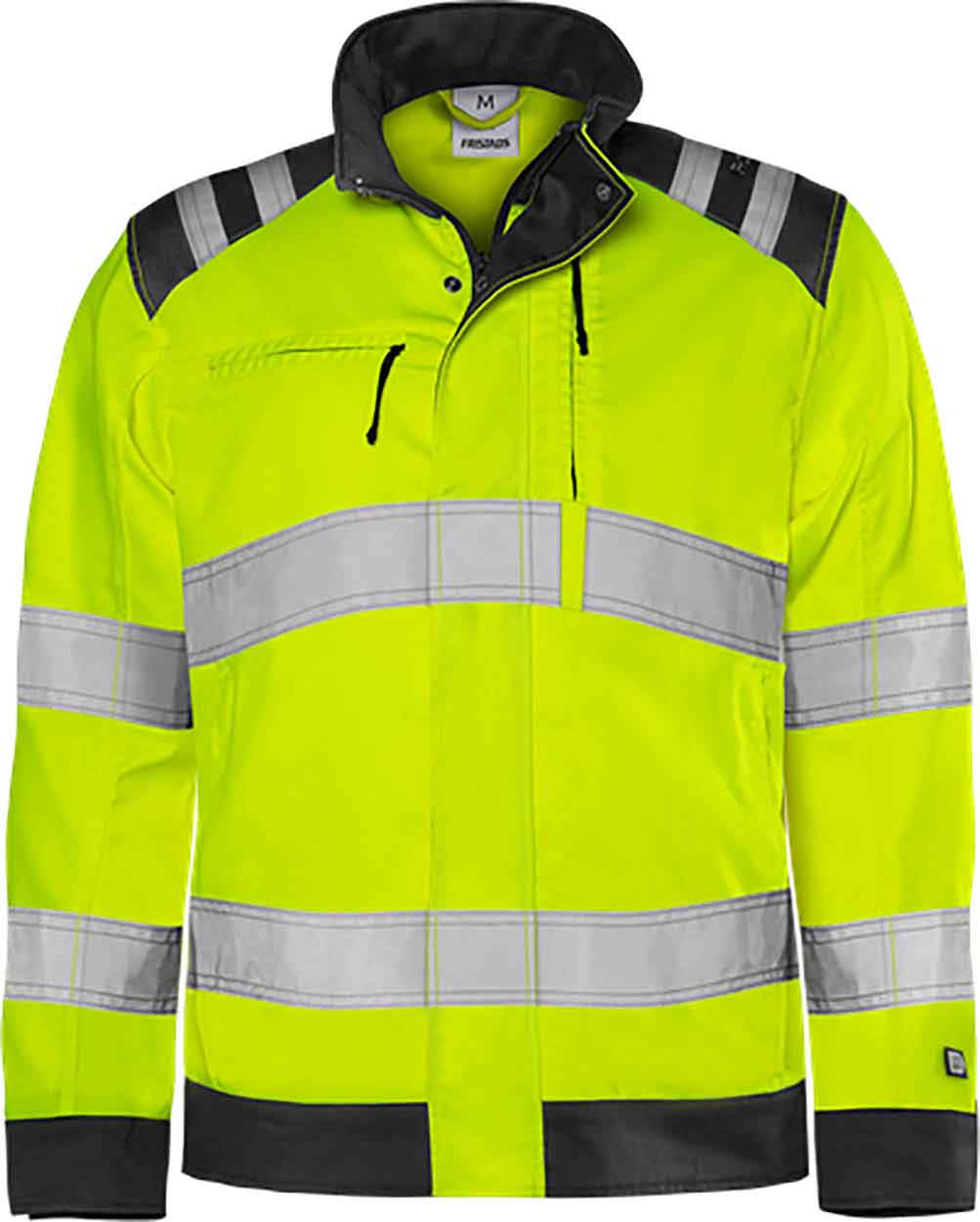 Fristads High vis Green jacket class 3 4067 GPLU