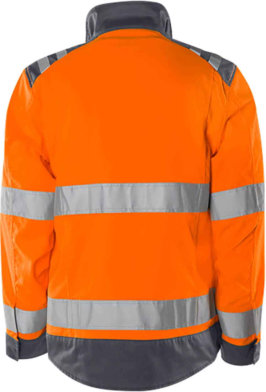 Fristads High vis Green jacket class 3 4067 GPLU