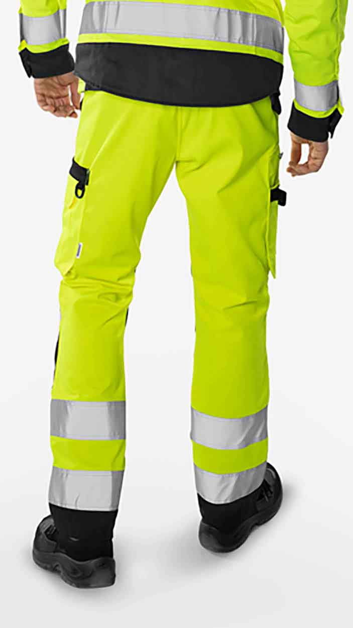 Fristads High vis Green trousers class 2 2651 GPLU