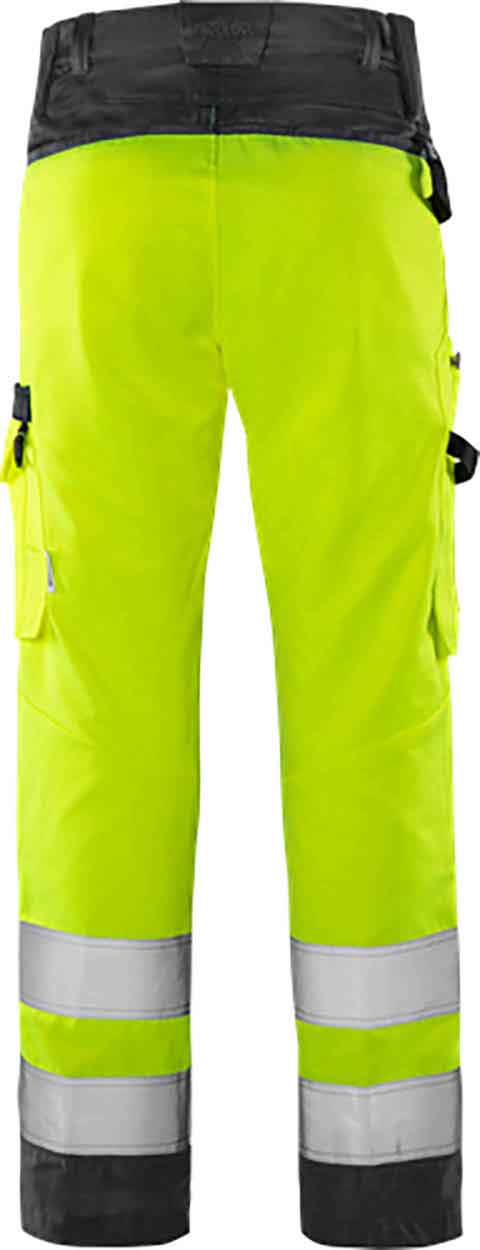Fristads High vis Green trousers class 2 2651 GPLU
