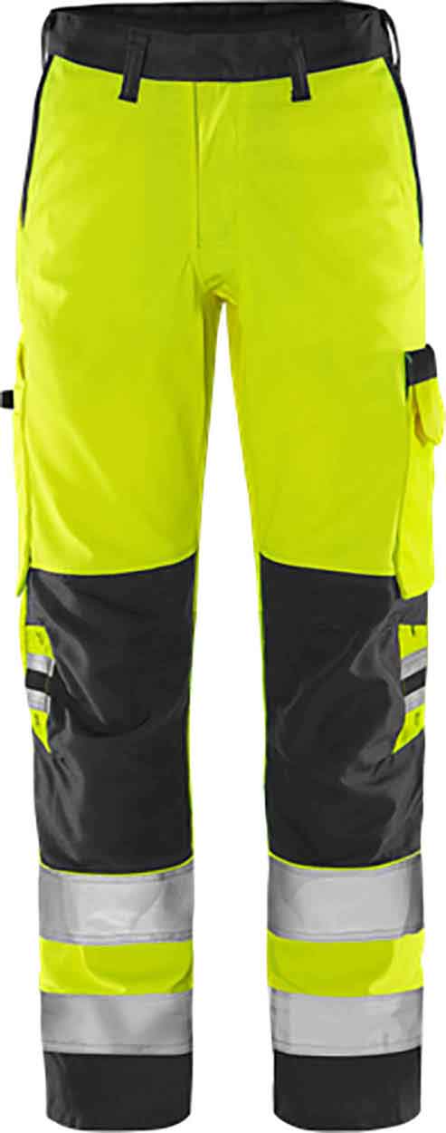Fristads High vis Green trousers class 2 2651 GPLU