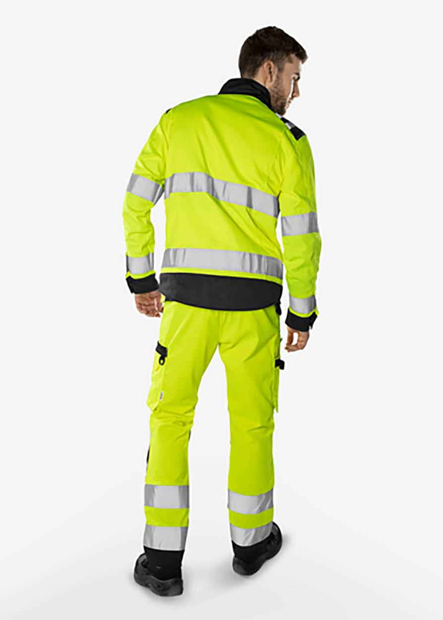 Fristads High vis Green trousers class 2 2651 GPLU