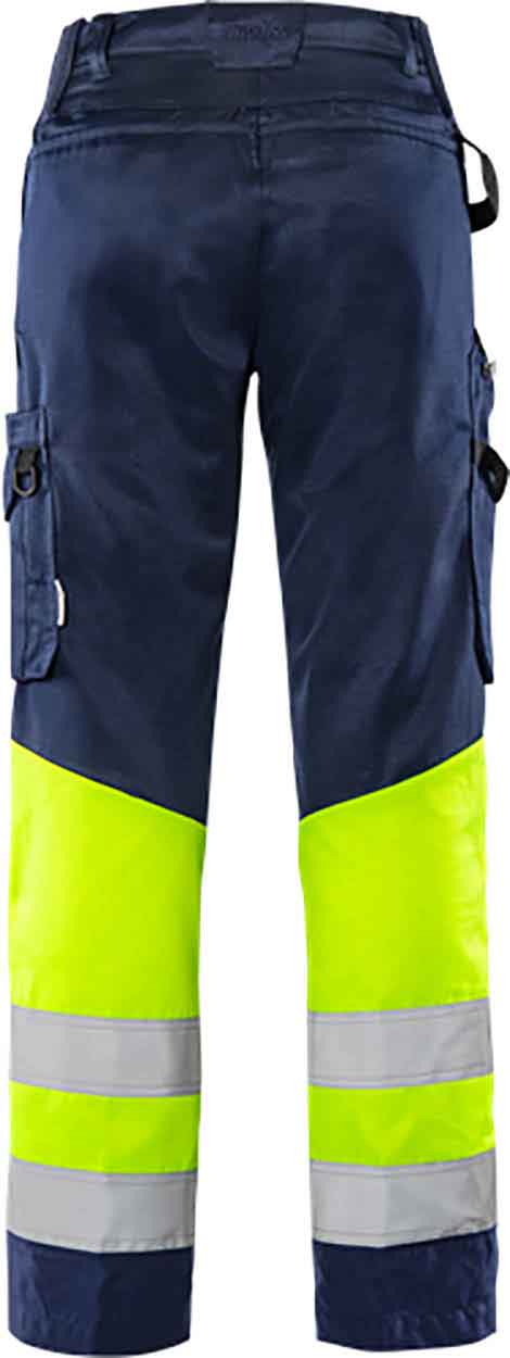 Fristads High vis Green trousers woman class 1 2652 GPLU
