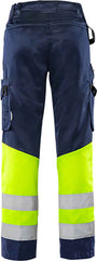 Fristads High vis Green trousers woman class 1 2652 GPLU