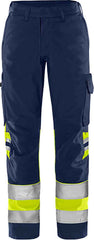 Fristads High vis Green trousers woman class 1 2652 GPLU