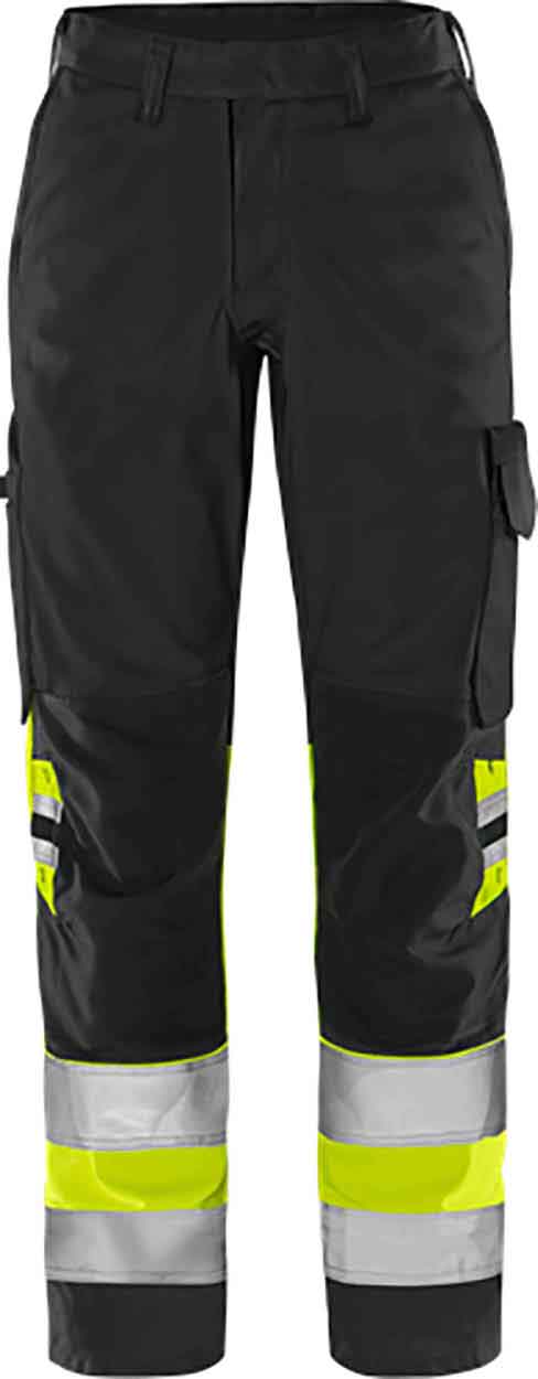 Fristads High vis Green trousers woman class 1 2652 GPLU