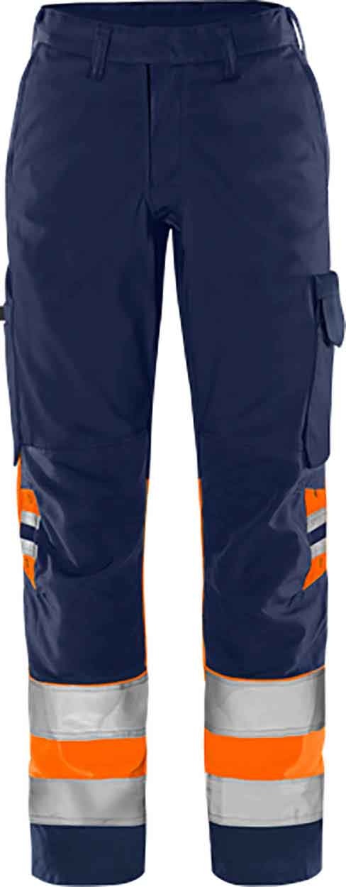 Fristads High vis Green trousers woman class 1 2652 GPLU