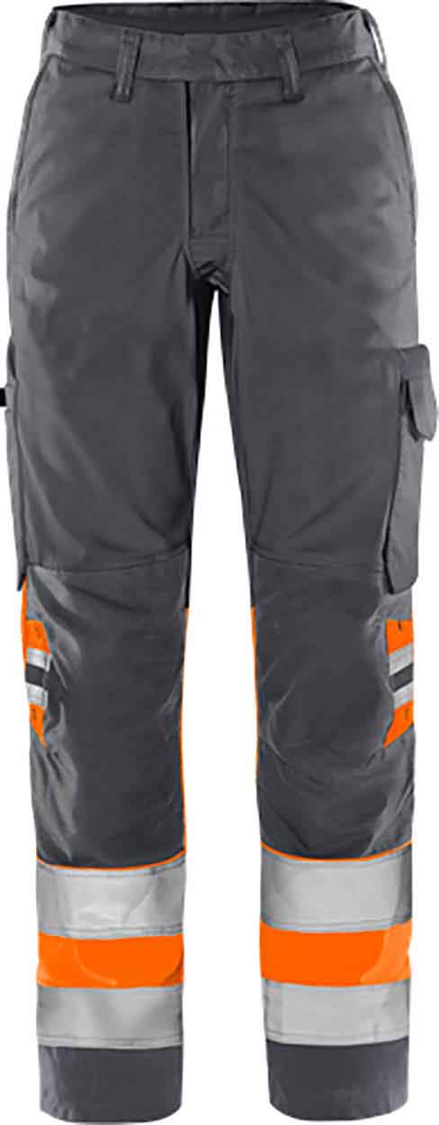 Fristads High vis Green trousers woman class 1 2652 GPLU