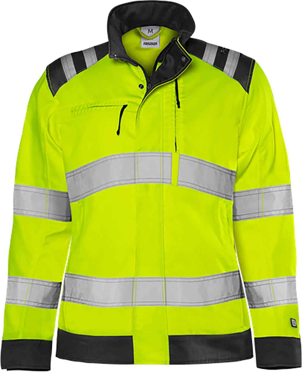 Fristads High vis Green jacket woman class 3 4068 GPLU