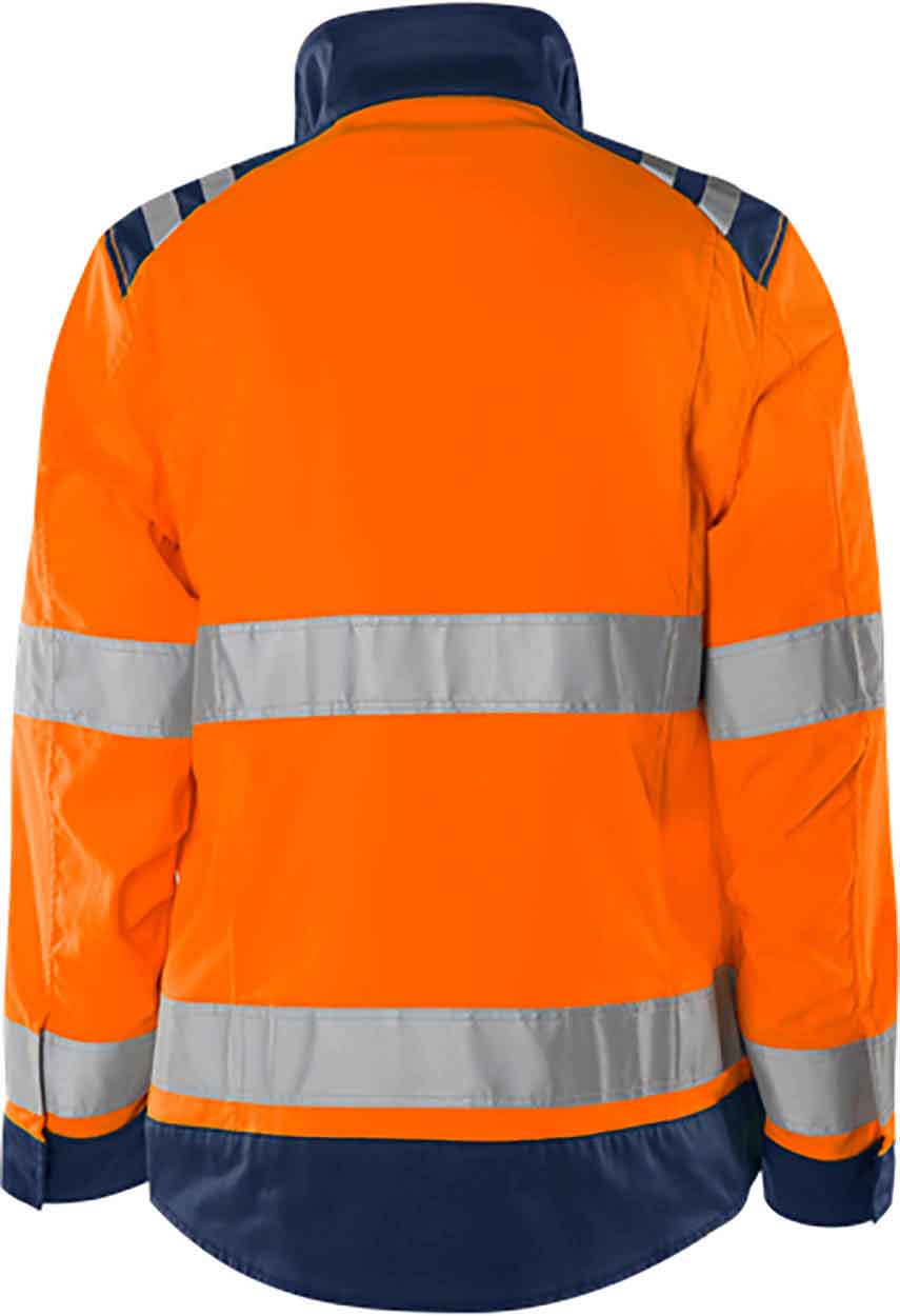 Fristads High vis Green jacket woman class 3 4068 GPLU