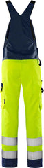 Fristads High vis Green bib'n'brace class 2 1030 GPLU