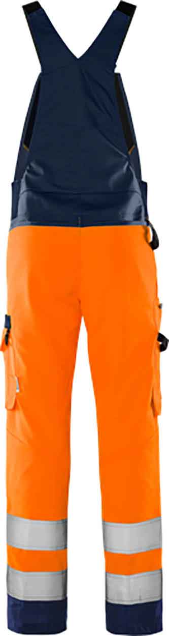Fristads High vis Green bib'n'brace class 2 1030 GPLU