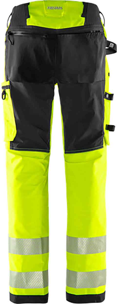Fristads High vis Green stretch trousers class 2 2645 GSTP