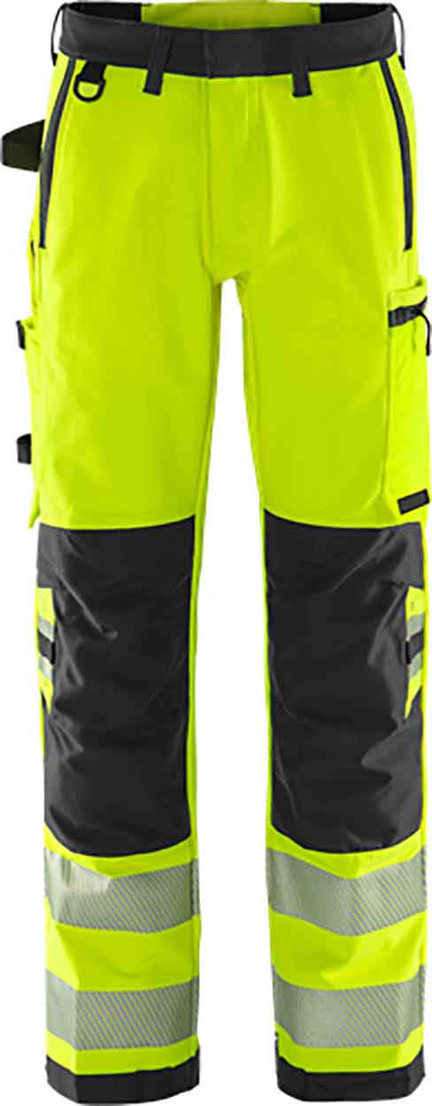 Fristads High vis Green stretch trousers class 2 2645 GSTP