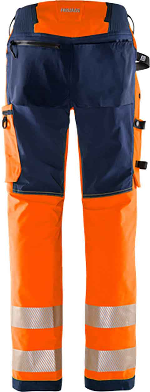 Fristads High vis Green stretch trousers class 2 2645 GSTP