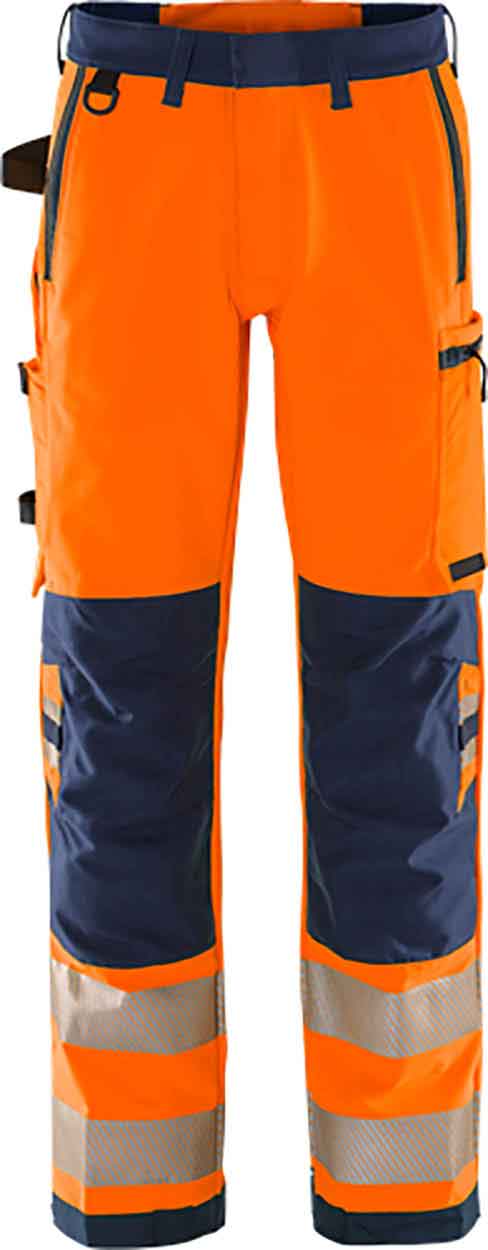 Fristads High vis Green stretch trousers class 2 2645 GSTP