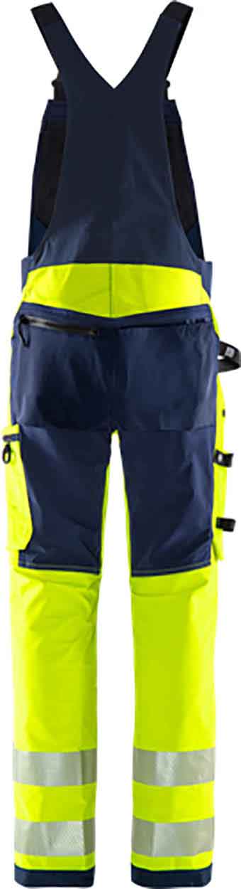 Fristads High vis Green stretch bib'n'brace class 2 1031 GSTP
