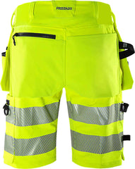 Fristads High vis Green craftsman stretch shorts class 2 2646 GSTP
