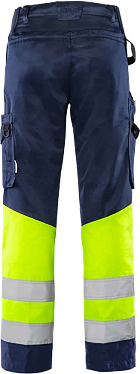 Fristads High vis Green trousers class 1 2649 GPLU