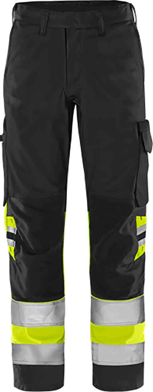 Fristads High vis Green trousers class 1 2649 GPLU