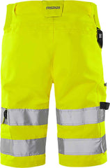 Fristads High vis Green shorts class 2 2650 GPLU