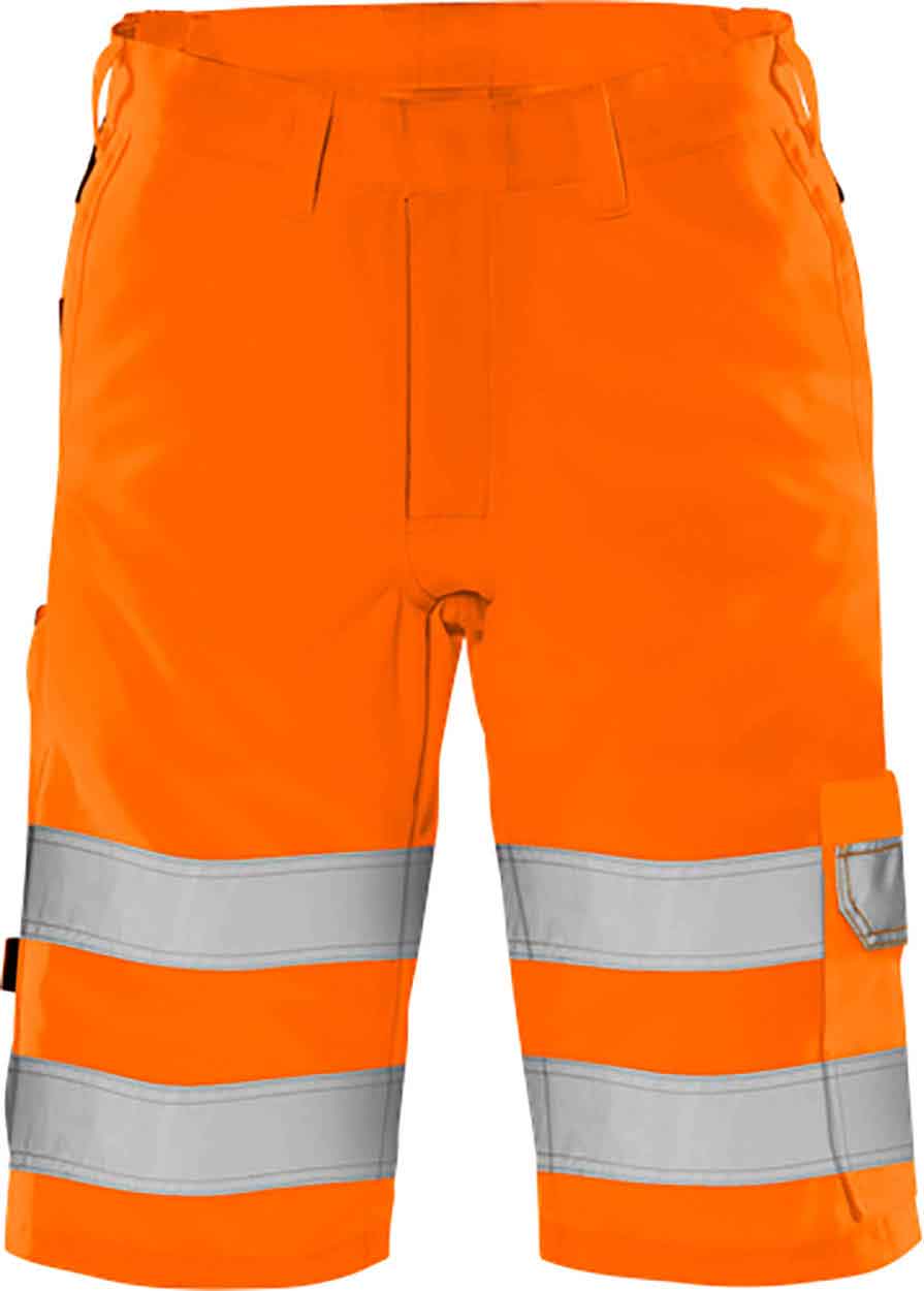 Fristads High vis Green shorts class 2 2650 GPLU