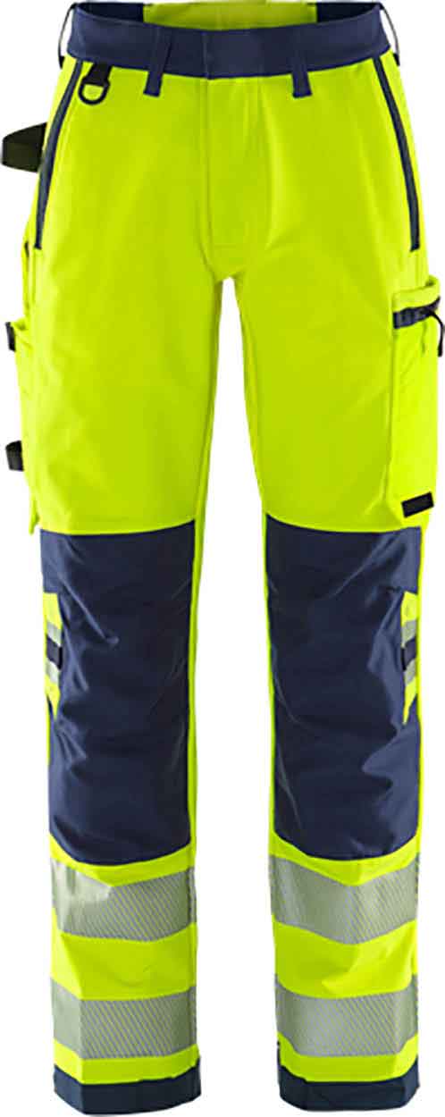 Fristads High vis Green stretch trousers woman class 2 2665 GSTP