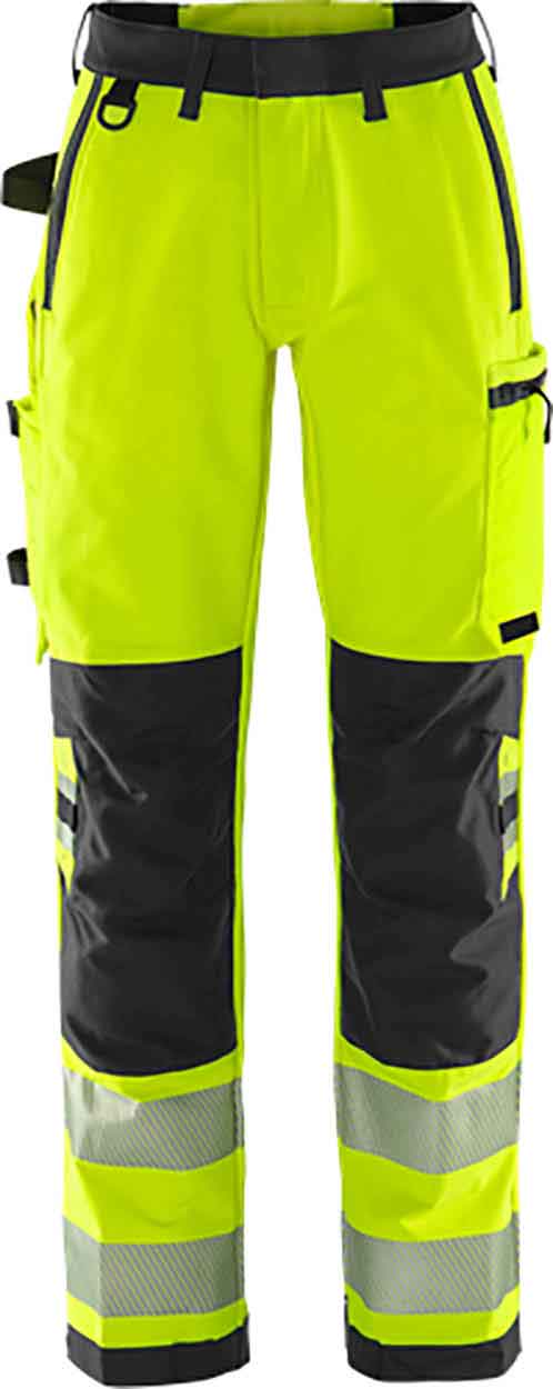 Fristads High vis Green stretch trousers woman class 2 2665 GSTP