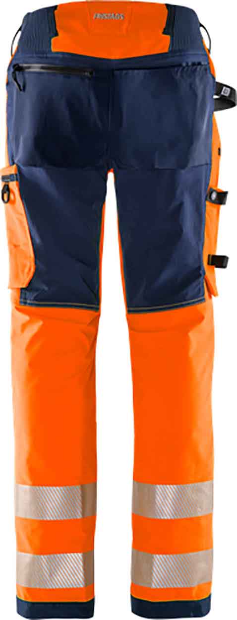 Fristads High vis Green stretch trousers woman class 2 2665 GSTP