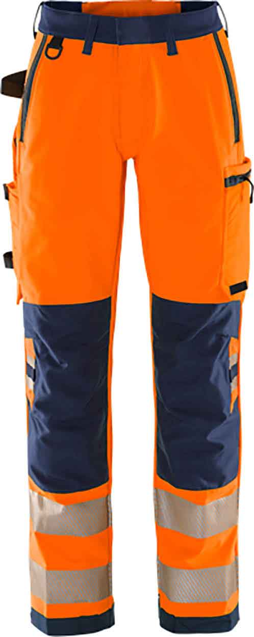 Fristads High vis Green stretch trousers woman class 2 2665 GSTP