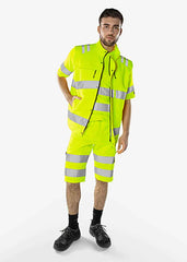 Fristads High vis Green waistcoat class 2 5067 GPLU