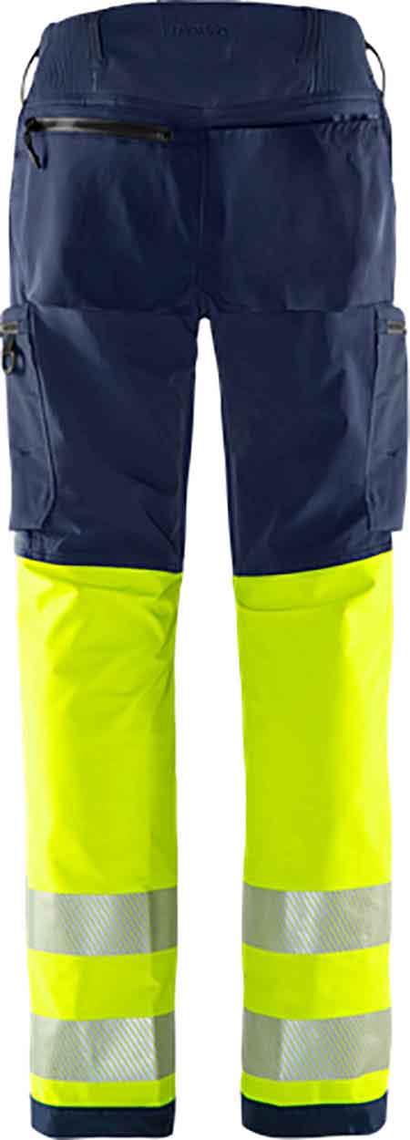 Fristads High vis Green stretch trousers class 1 2647 GSTP