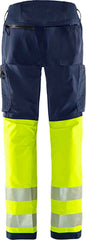 Fristads High vis Green stretch trousers class 1 2647 GSTP