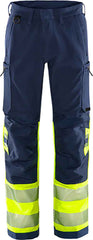Fristads High vis Green stretch trousers class 1 2647 GSTP