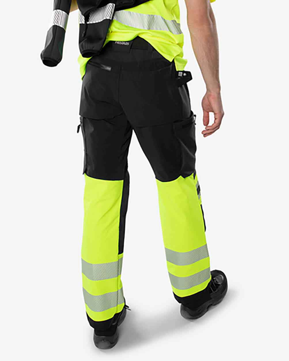 Fristads High vis Green stretch trousers class 1 2647 GSTP