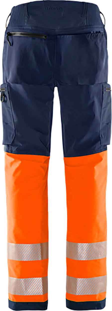 Fristads High vis Green stretch trousers class 1 2647 GSTP