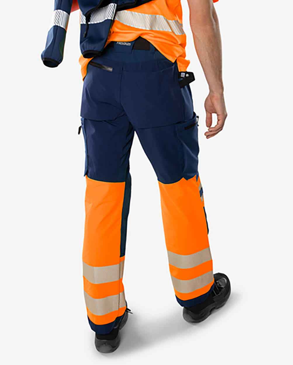 Fristads High vis Green stretch trousers class 1 2647 GSTP