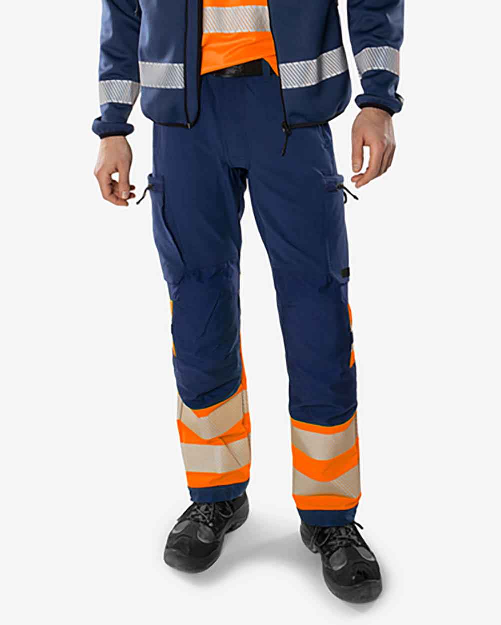 Fristads High vis Green stretch trousers class 1 2647 GSTP