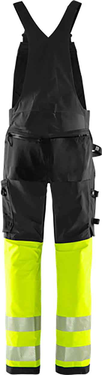 Fristads High vis Green stretch bib'n'brace class 1 1032 GSTP