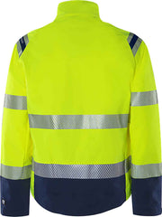 Fristads High vis Green stretch jacket class 3 4647 GSTP