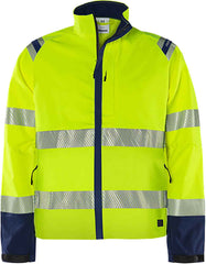 Fristads High vis Green stretch jacket class 3 4647 GSTP