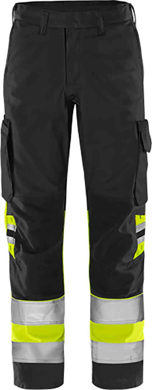 Fristads High vis Green trousers class 1 2668 GPLU
