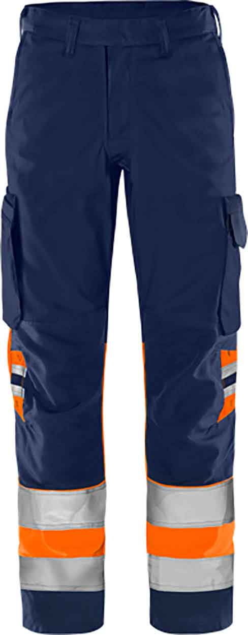 Fristads High vis Green trousers class 1 2668 GPLU