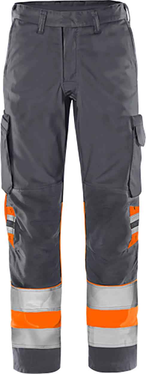 Fristads High vis Green trousers class 1 2668 GPLU