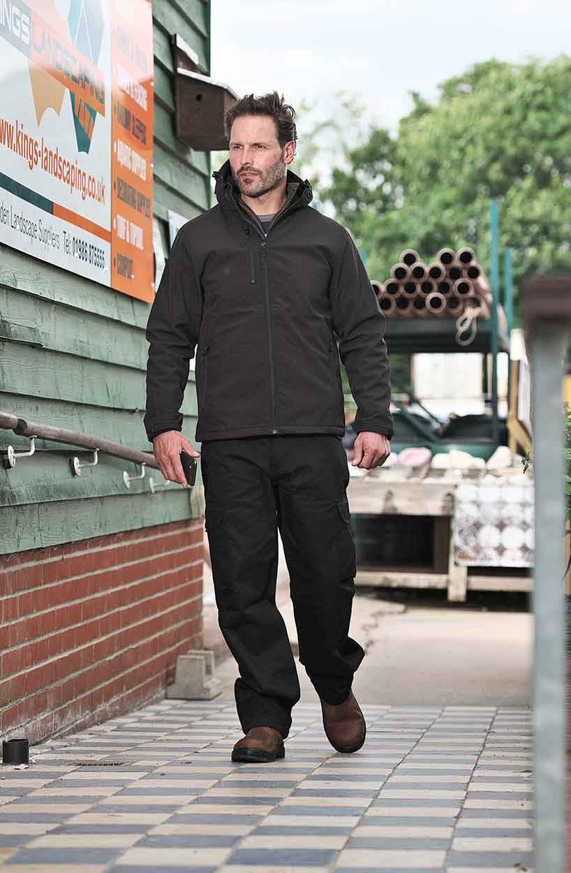 Fort Workwear 234 Holkham Hooded Softshell Jacket