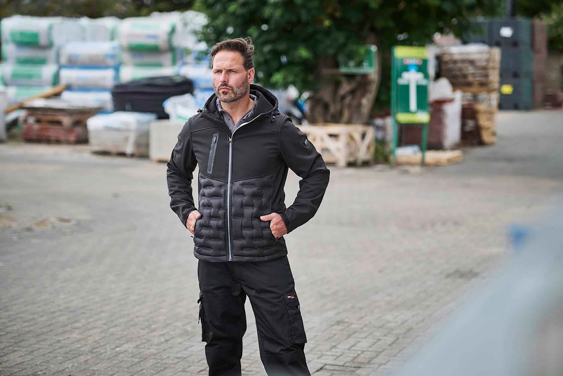 Tuff Stuff 255 Hertford Hooded Softshell Jacket