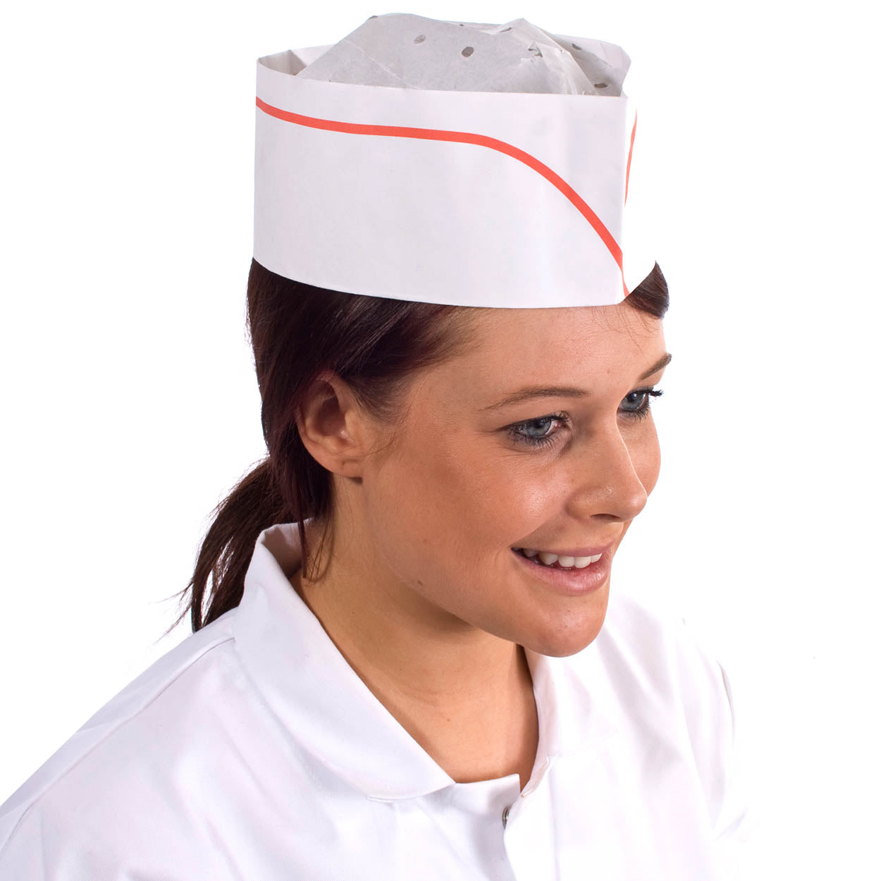 Supertouch D32 Paper Forage Hats x 1000